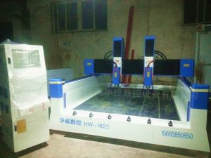 百色平果县HW1825双头重型石材雕刻机